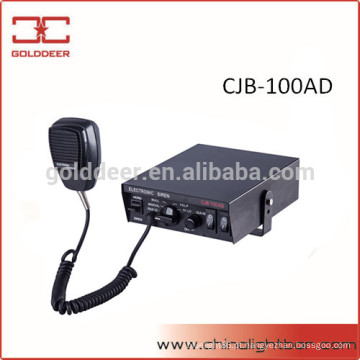 Alto-falante e 100W sirene de polícia sirene eletrônica para carro (CJB-100AD)